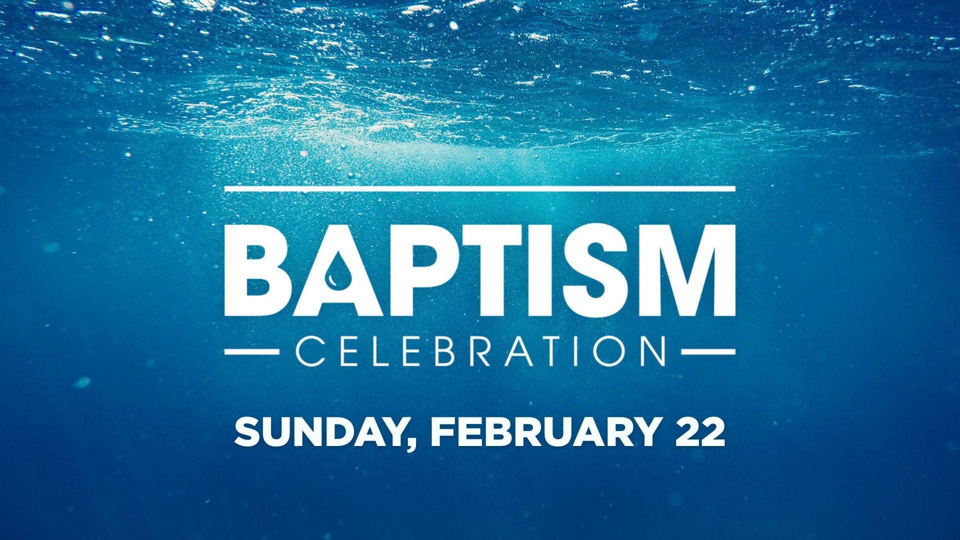 Baptism Sunday