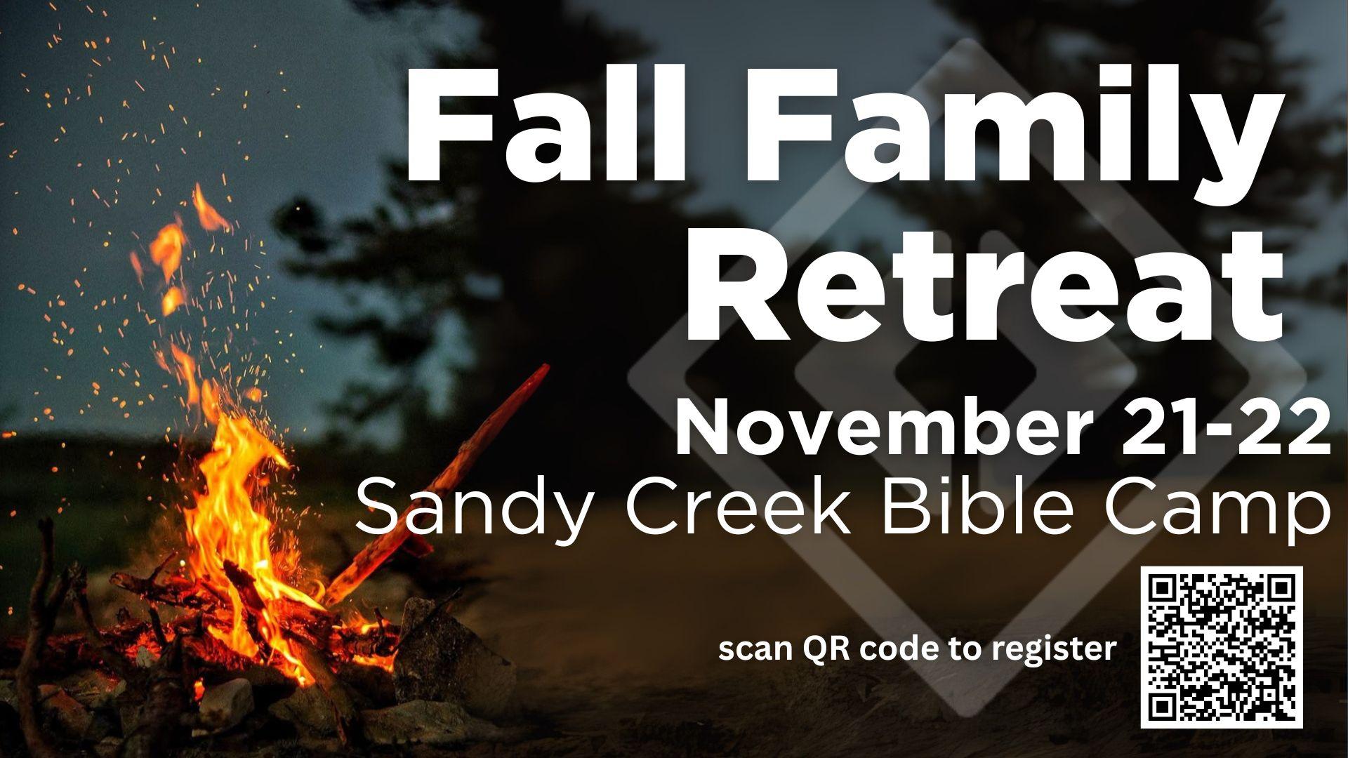 Fall Family Retreat